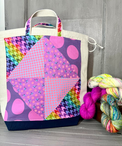 Untamed Patchwork Project Bag-J