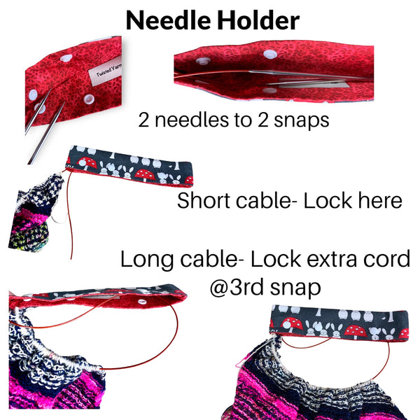 Holidays (green)  Needle Holder Sale