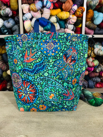 Stained Glass  Shweater Bag