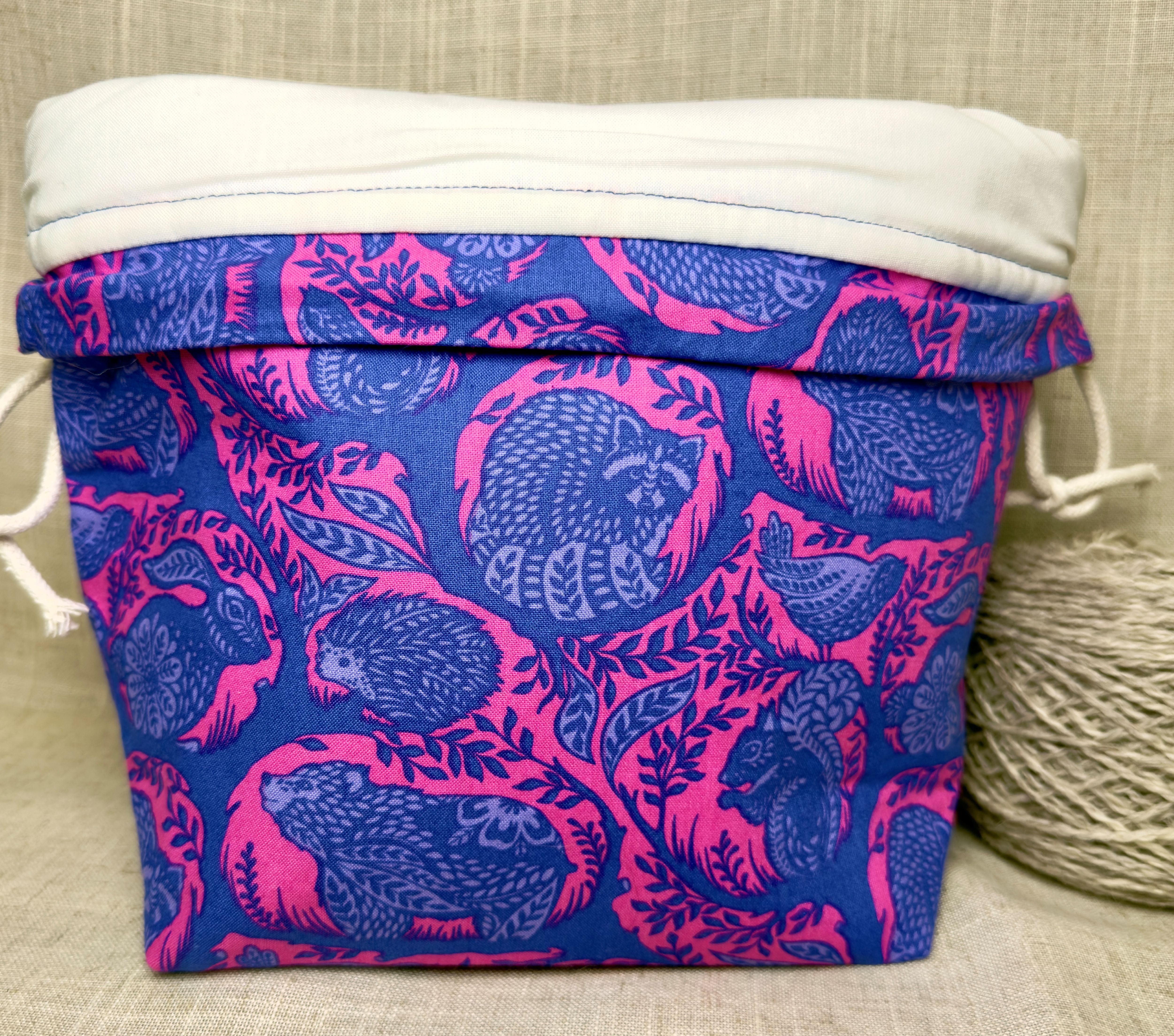 Woodland Animals Bucket Bag
