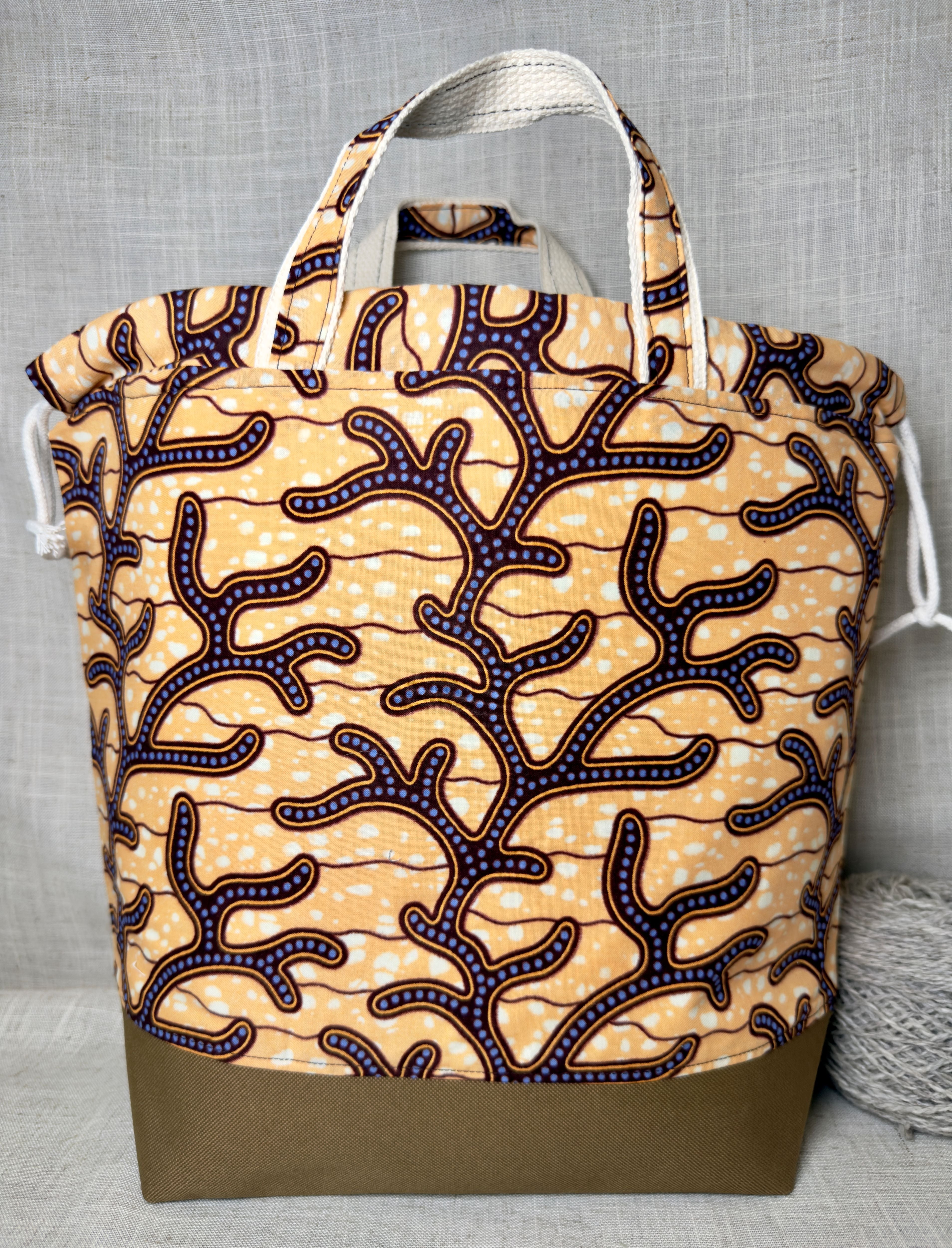 Coral Shweater Tote- Limited Bag