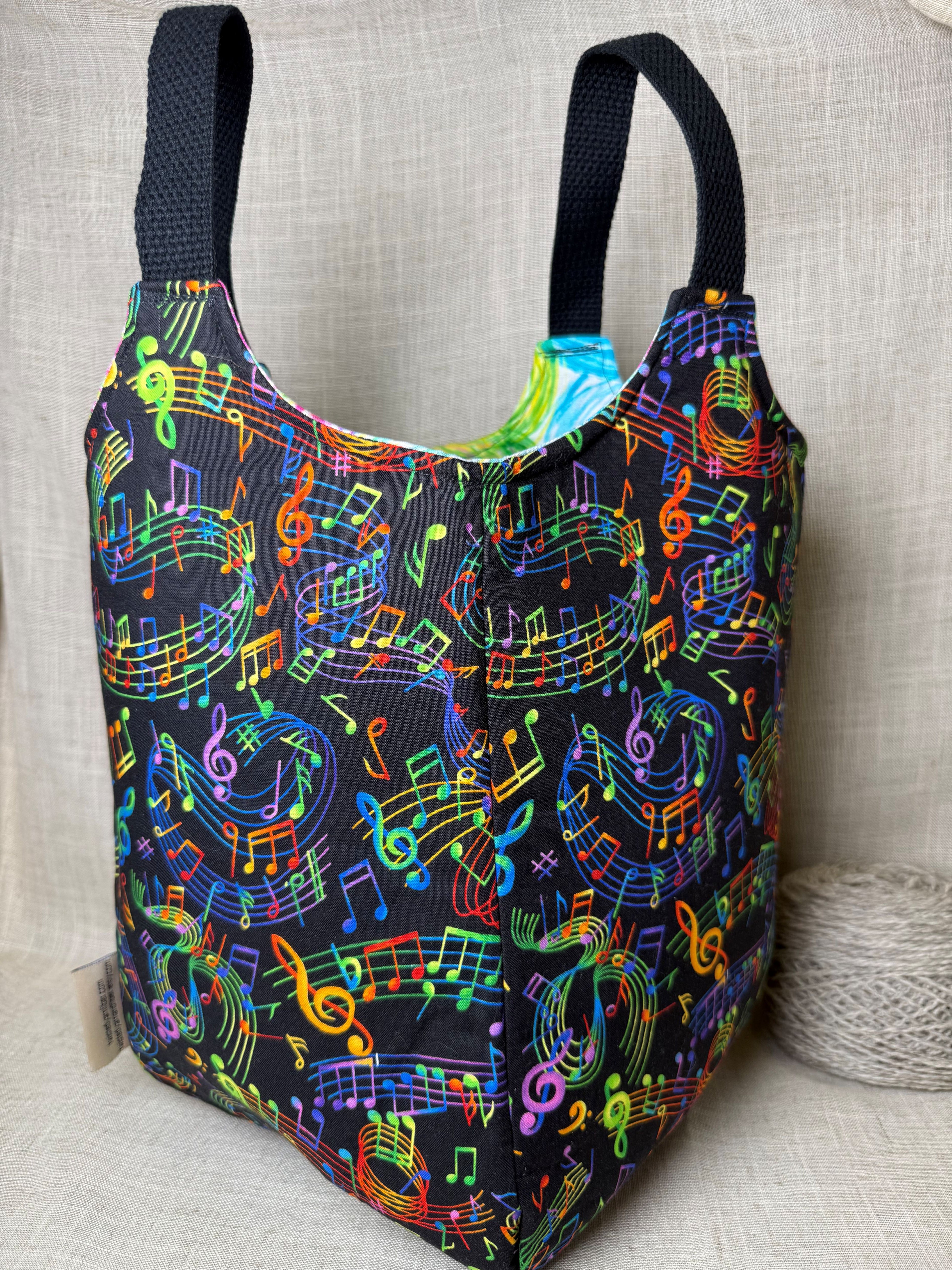 Music Yarn Tote