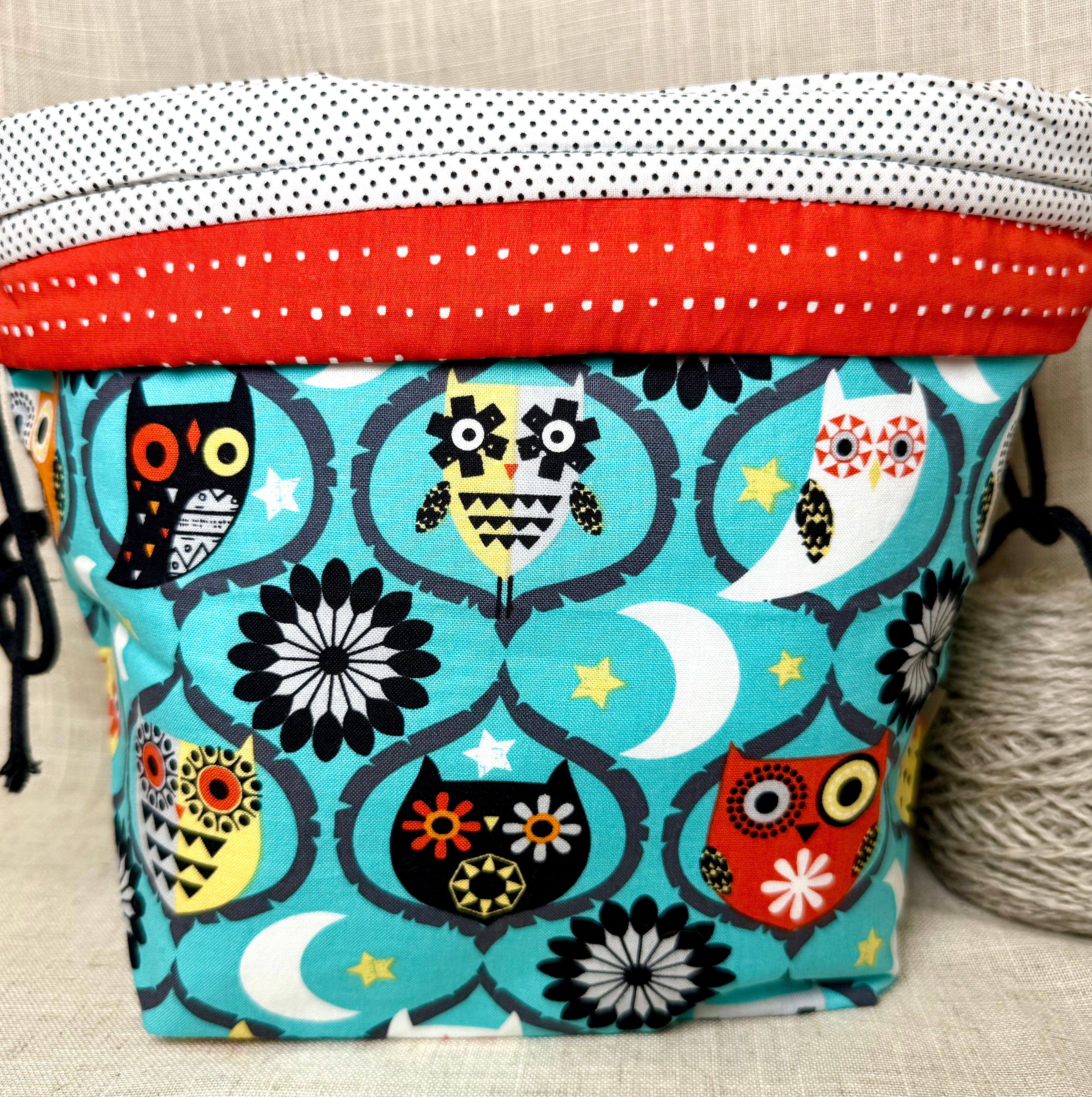 Owl Bucket Bag