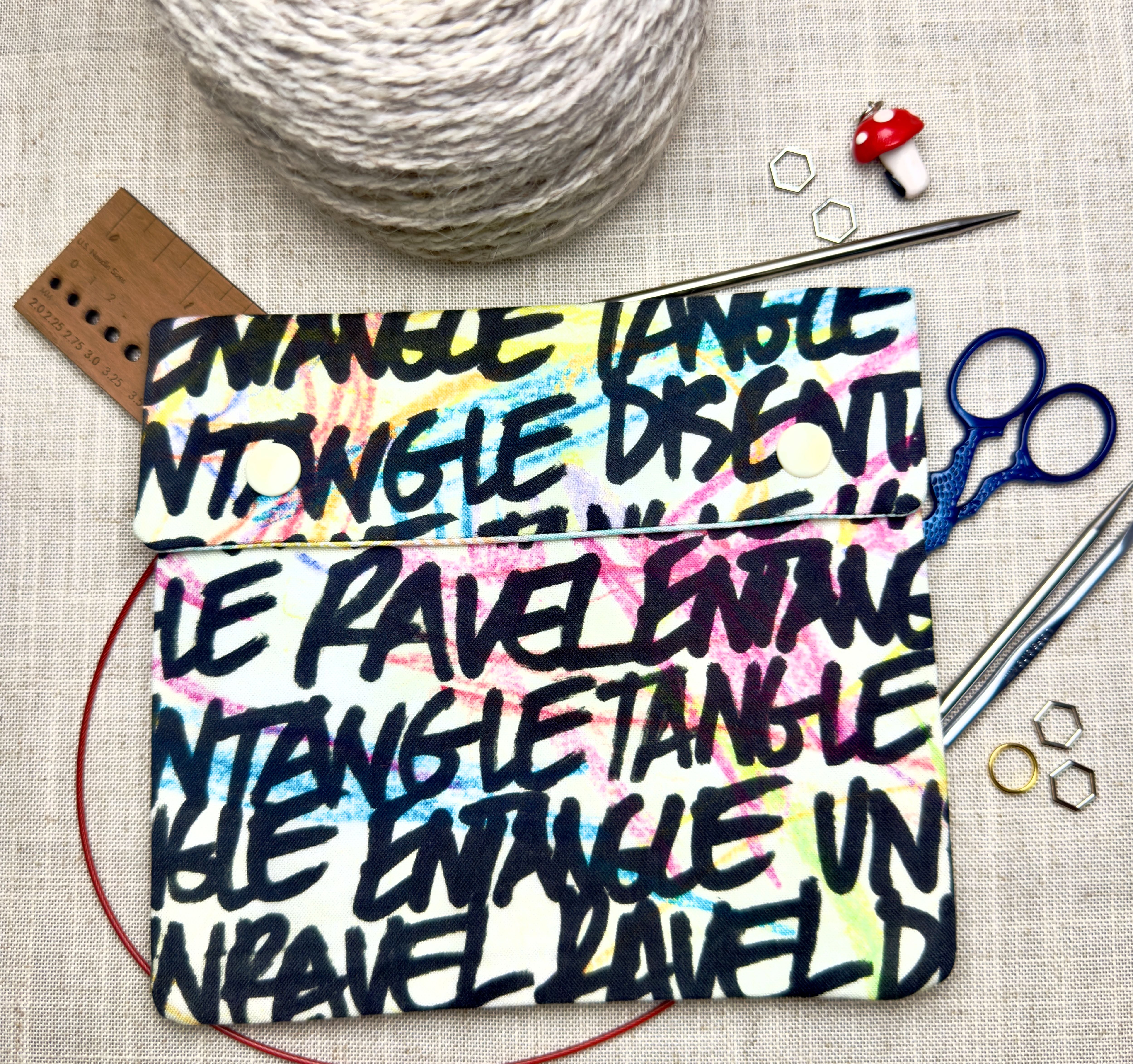 Unravel Notion/ Needle Case