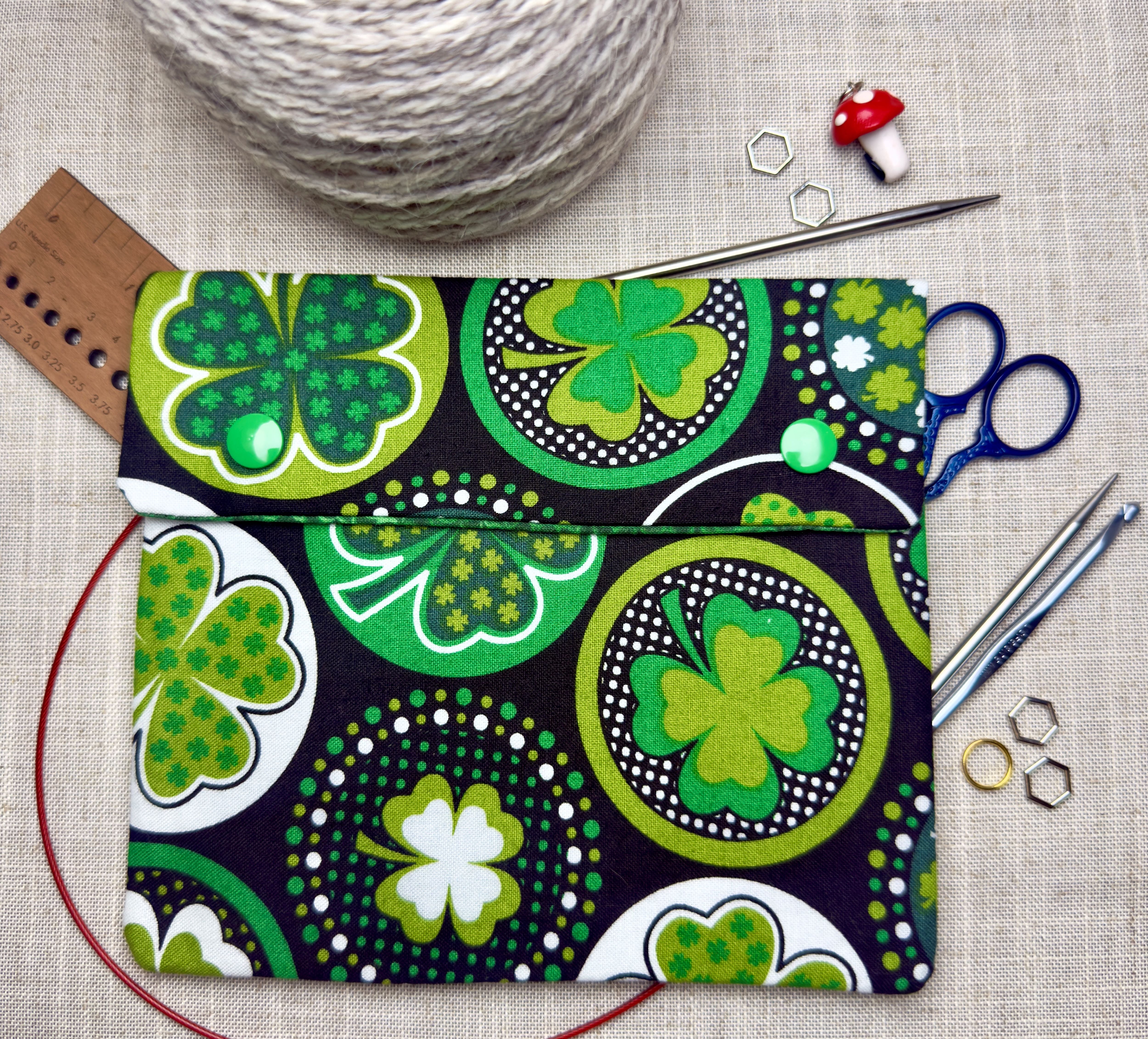 Shamrocks Notion/ Needle Case