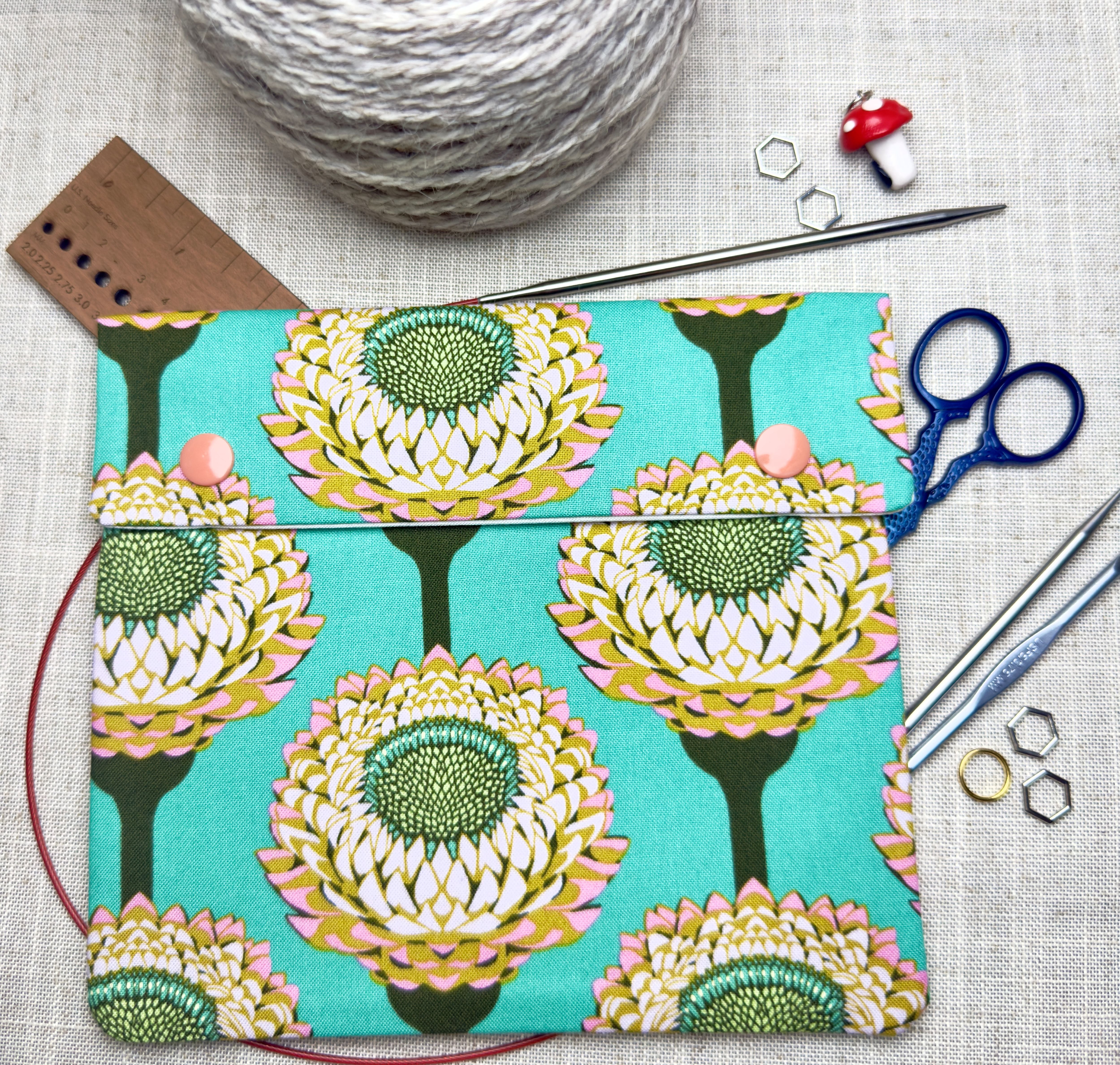Strawflower Notion/ Needle Case