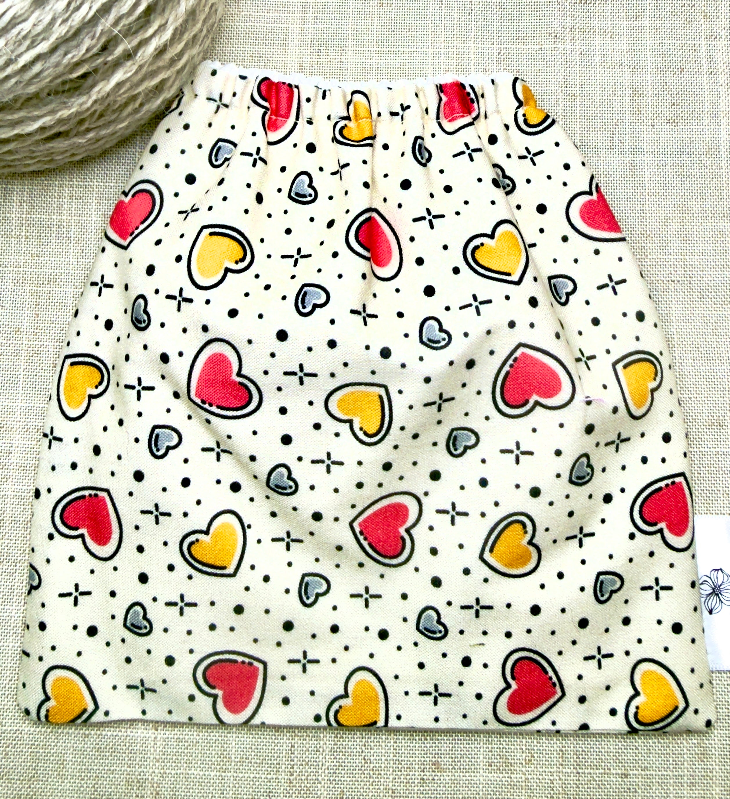 Hearts Ball Bag