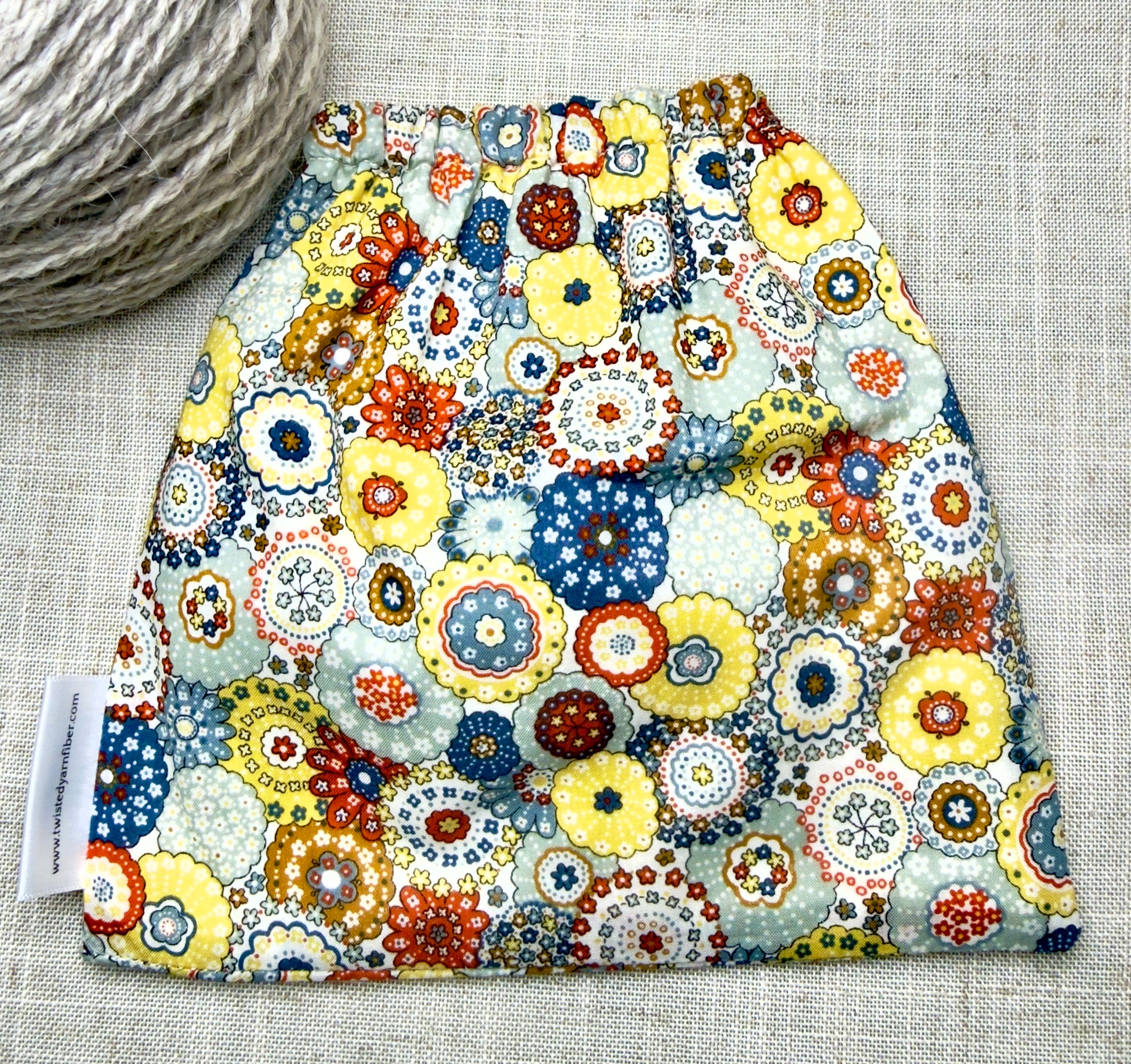 Paisley (Blue) Ball Bag