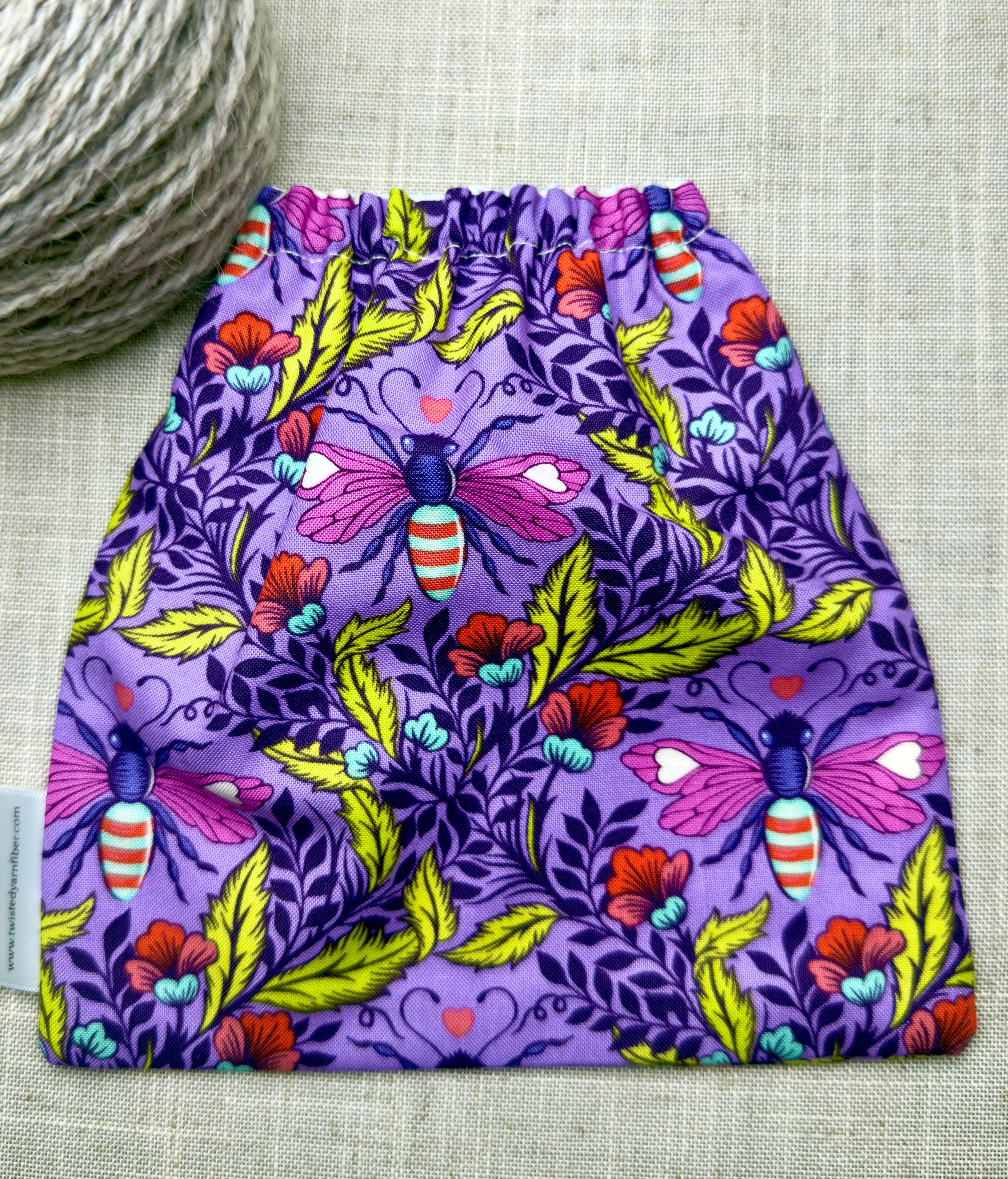 Bees (Purple) Ball Bag