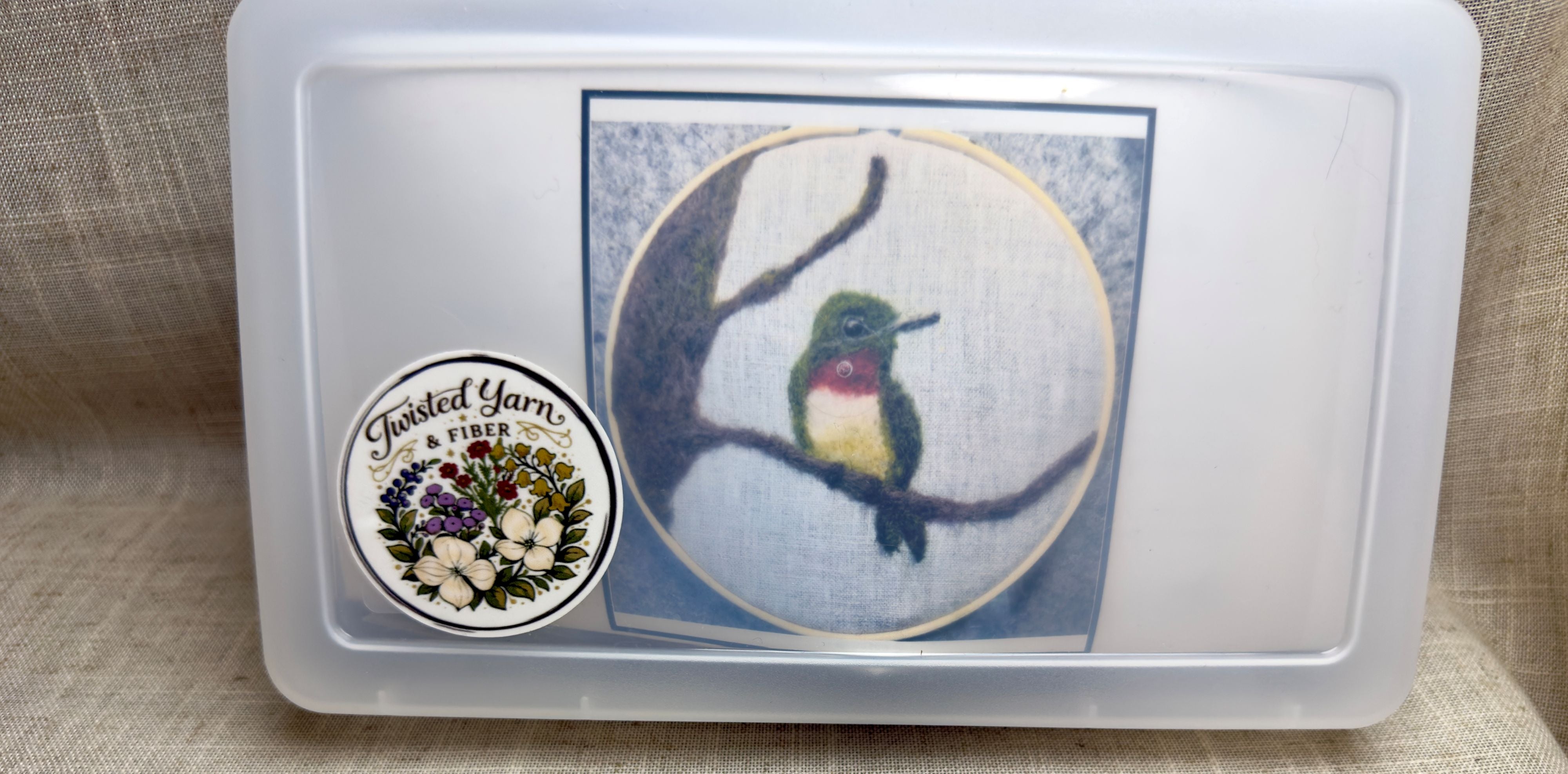 Hummingbird Needle Felting Kit