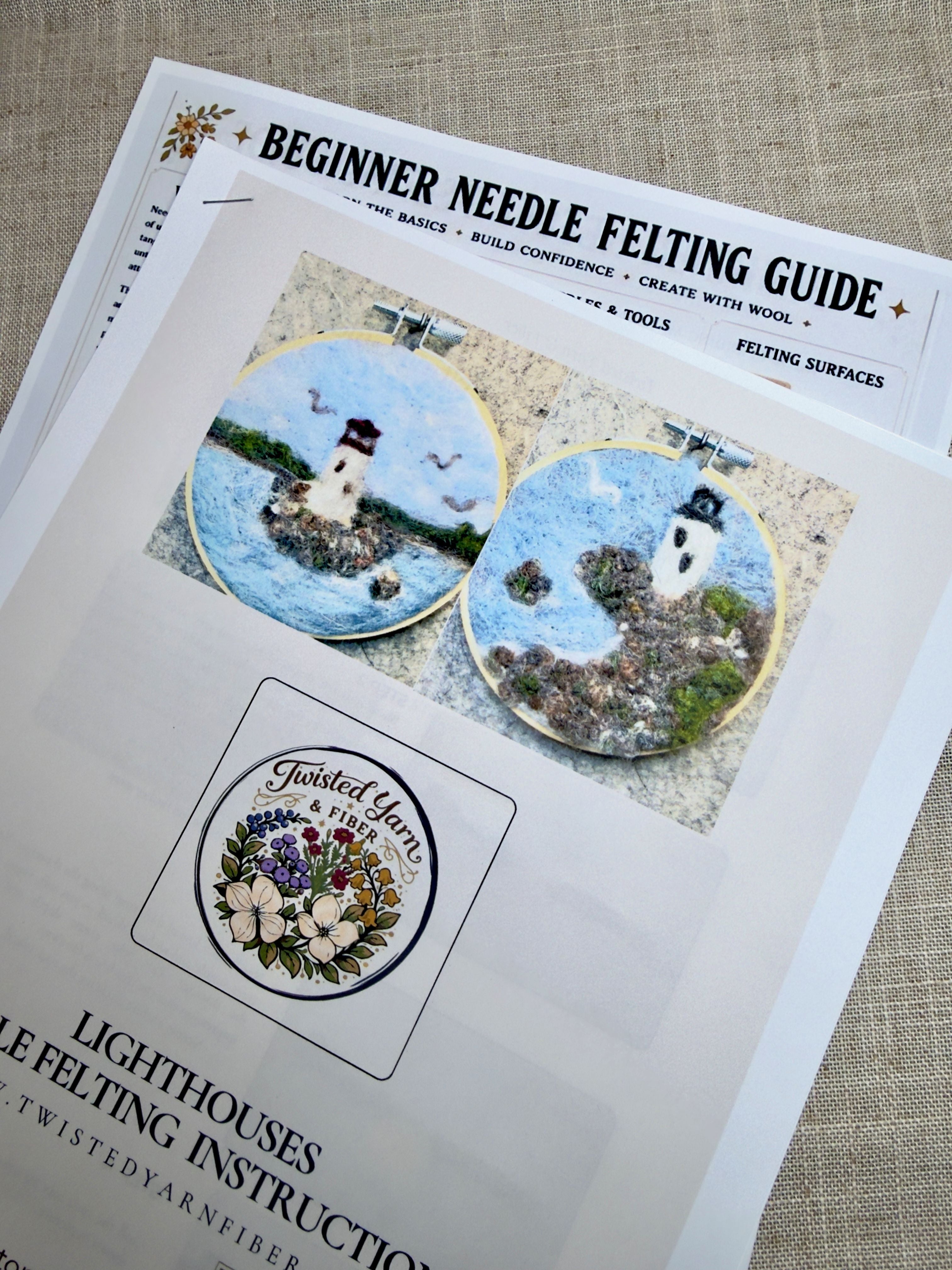 Lighthouse Needle Felting Kit