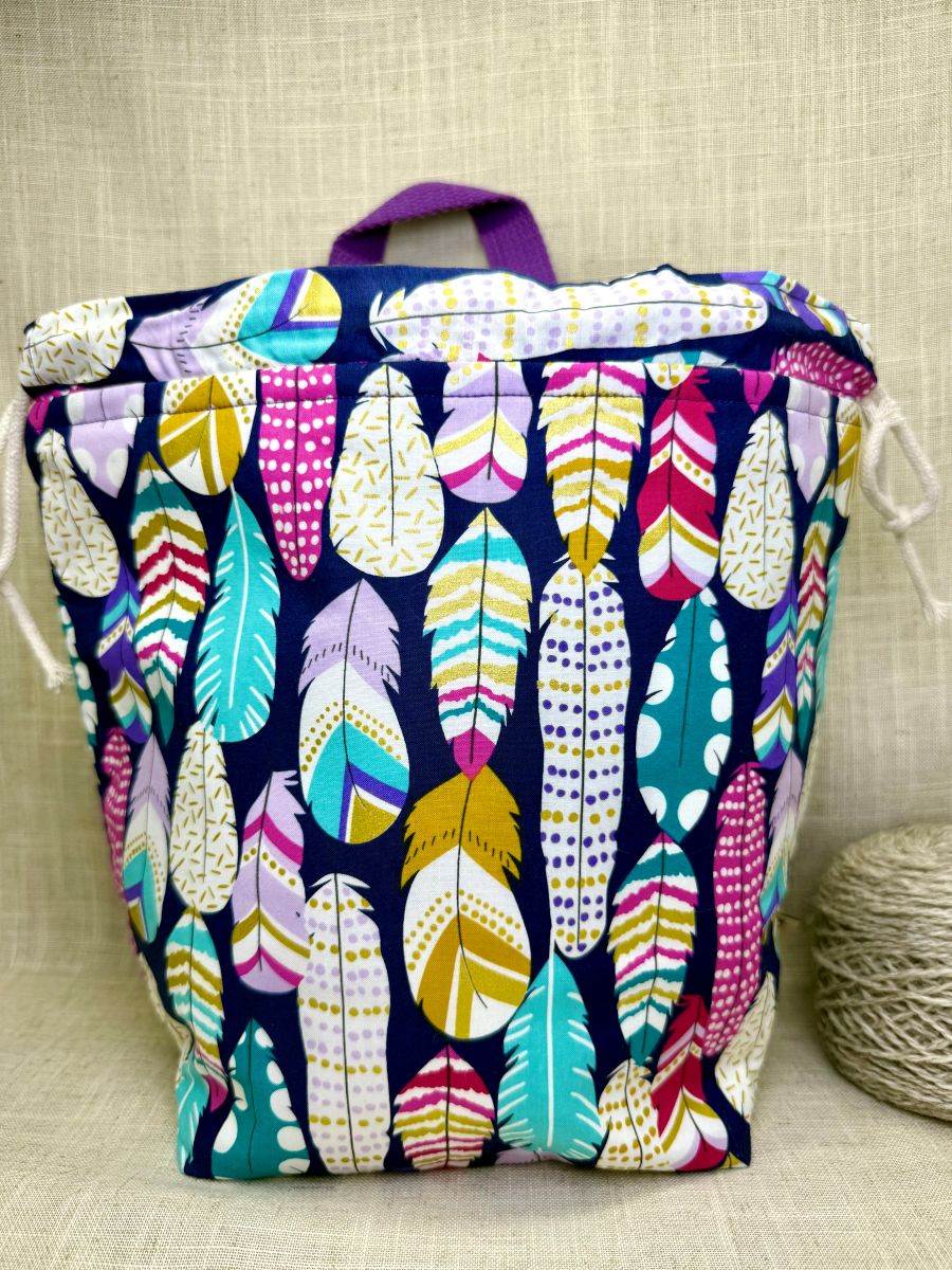 Feathers Bucket Bag
