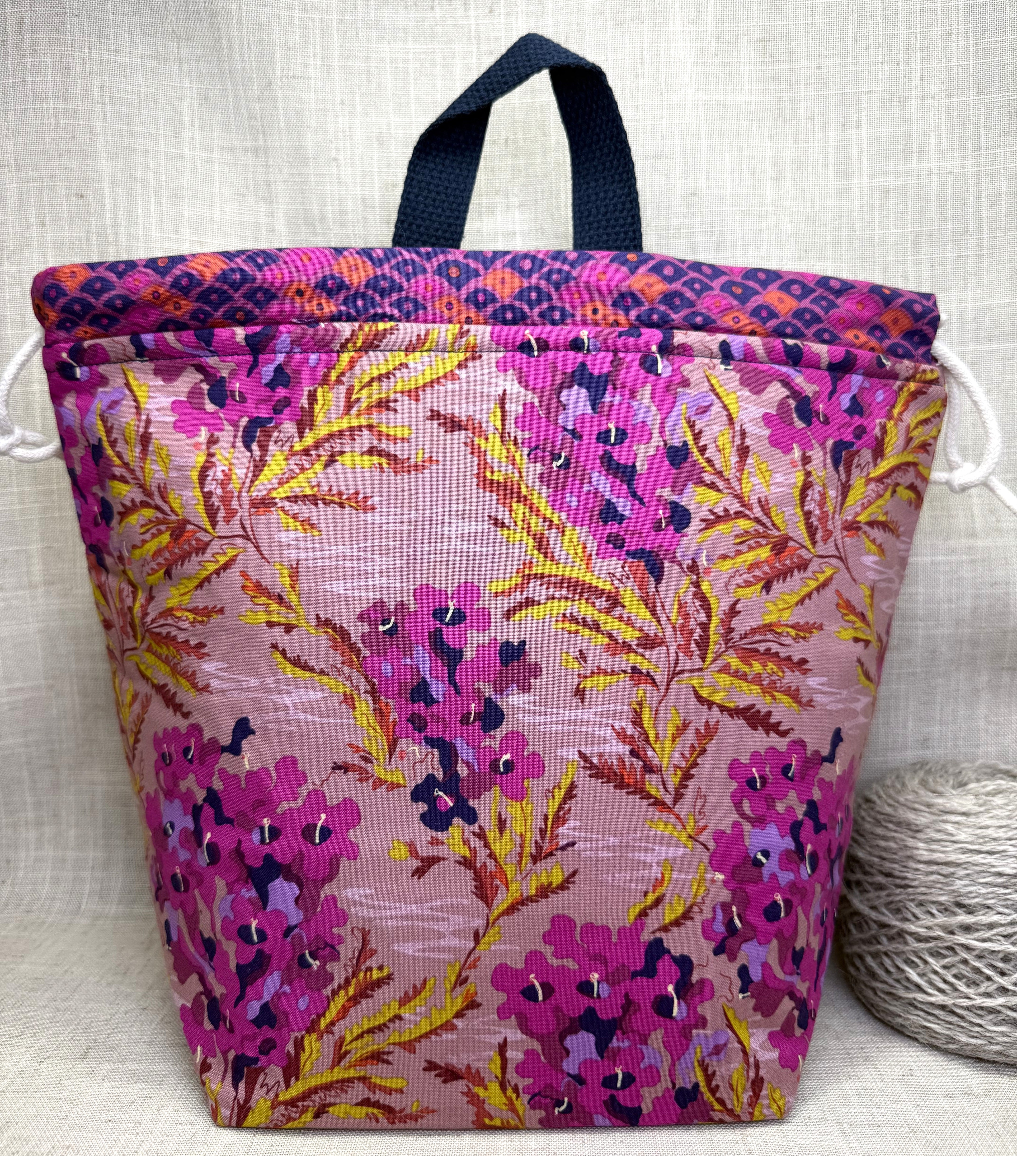 Flowers Bucket Bag