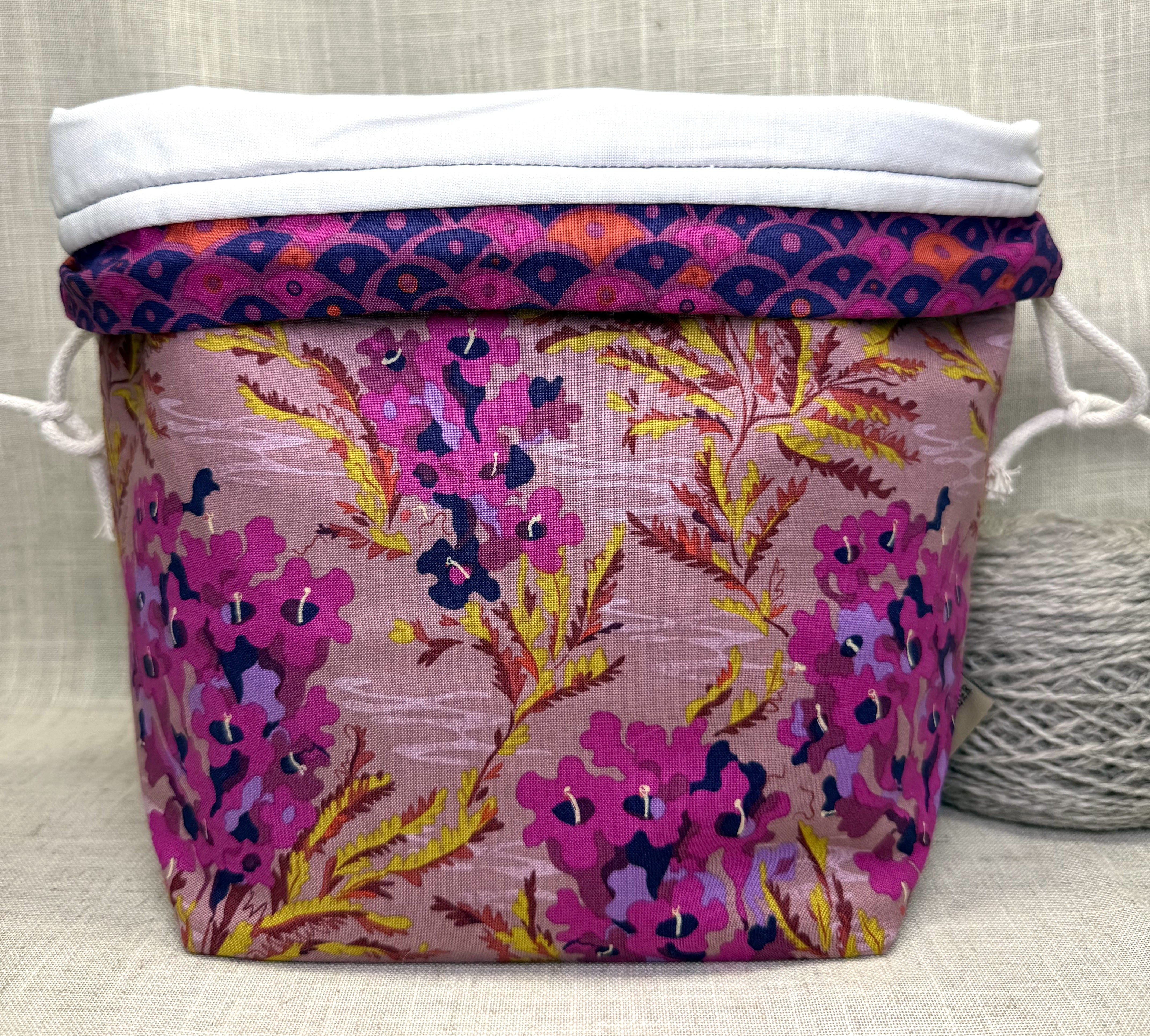 Flowers Bucket Bag