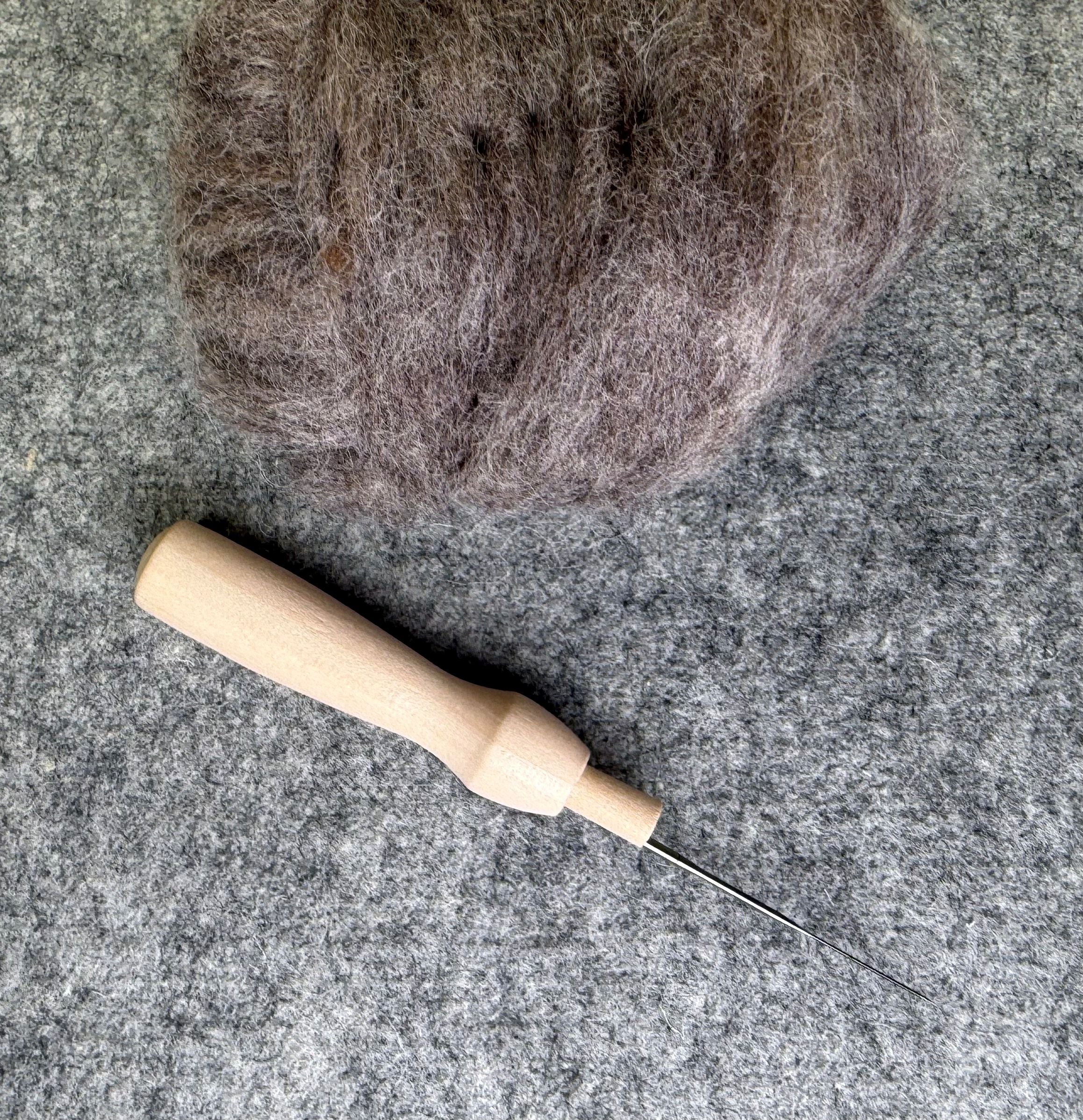 Wooden Needle Holder