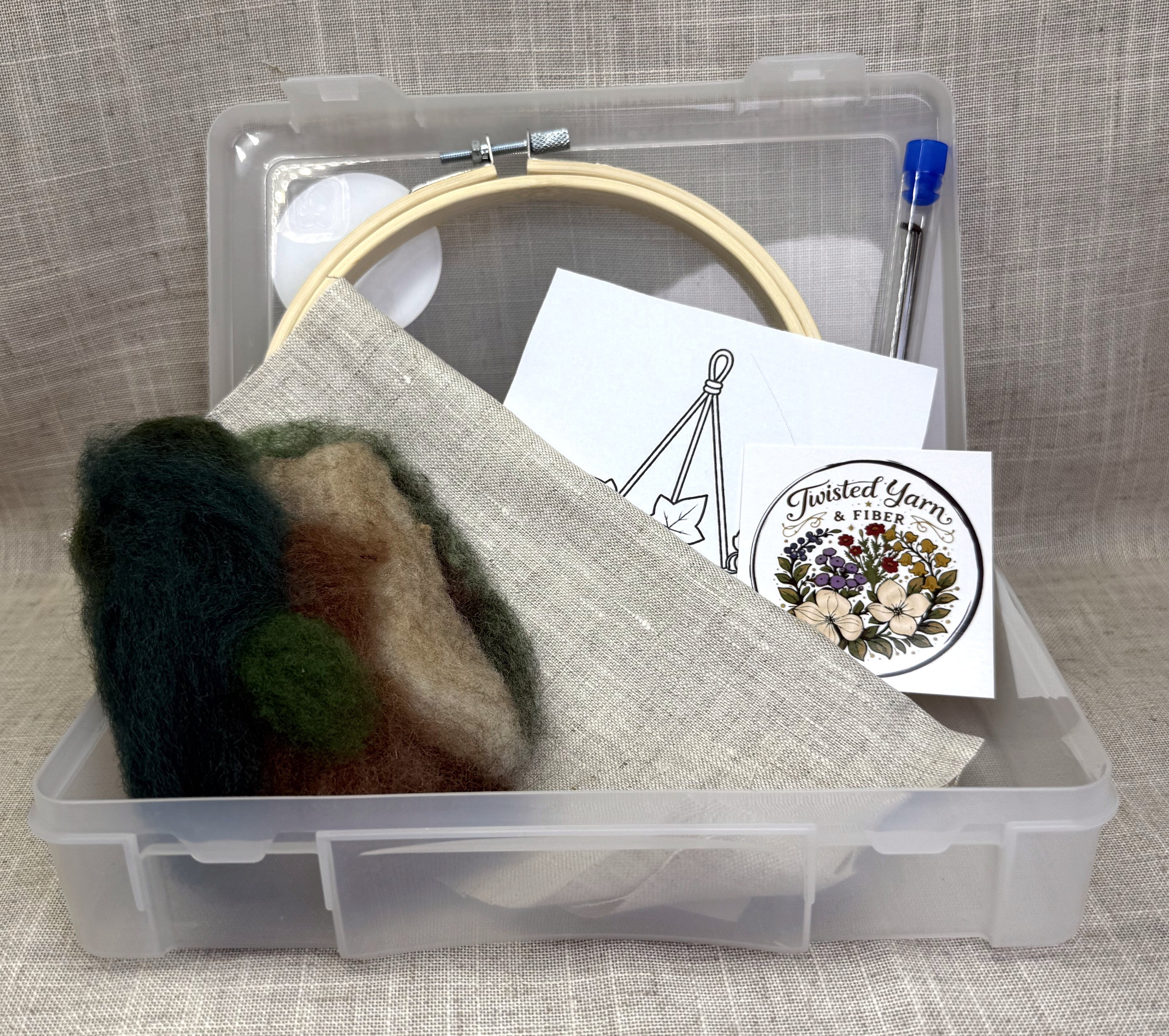 Ivy Plant Needle Felting Kit