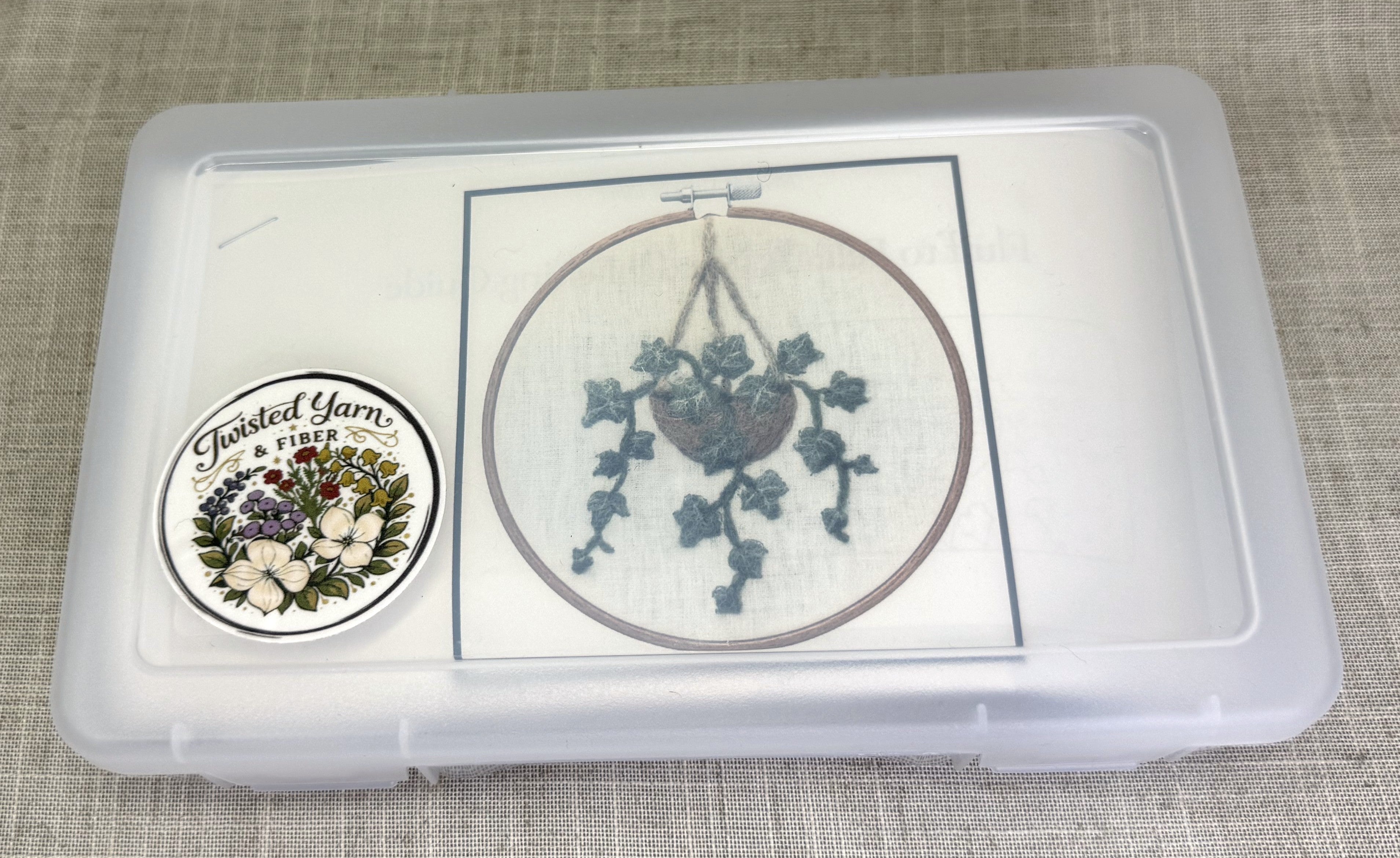 Ivy Plant Needle Felting Kit