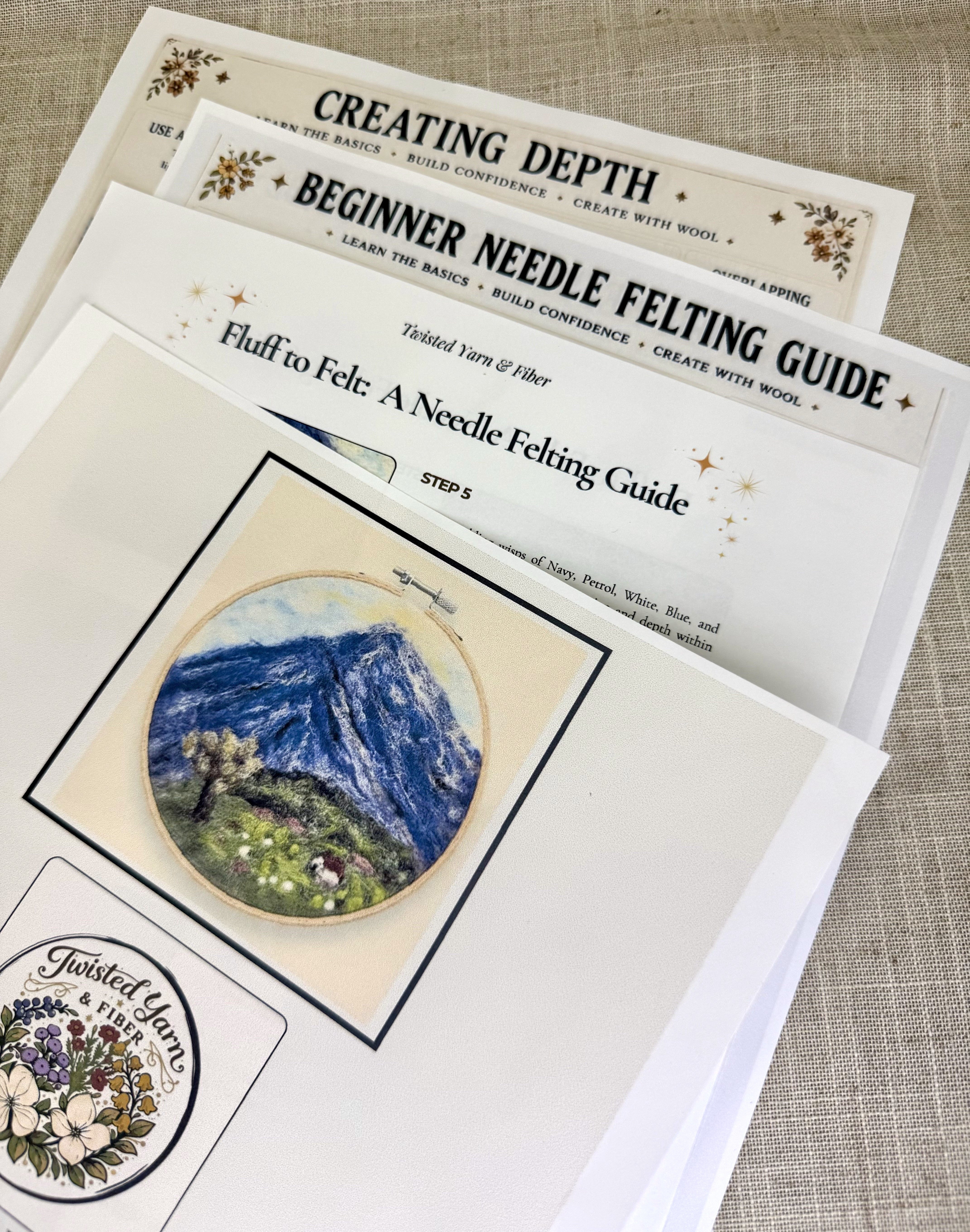 Mountain Needle Felting Kit