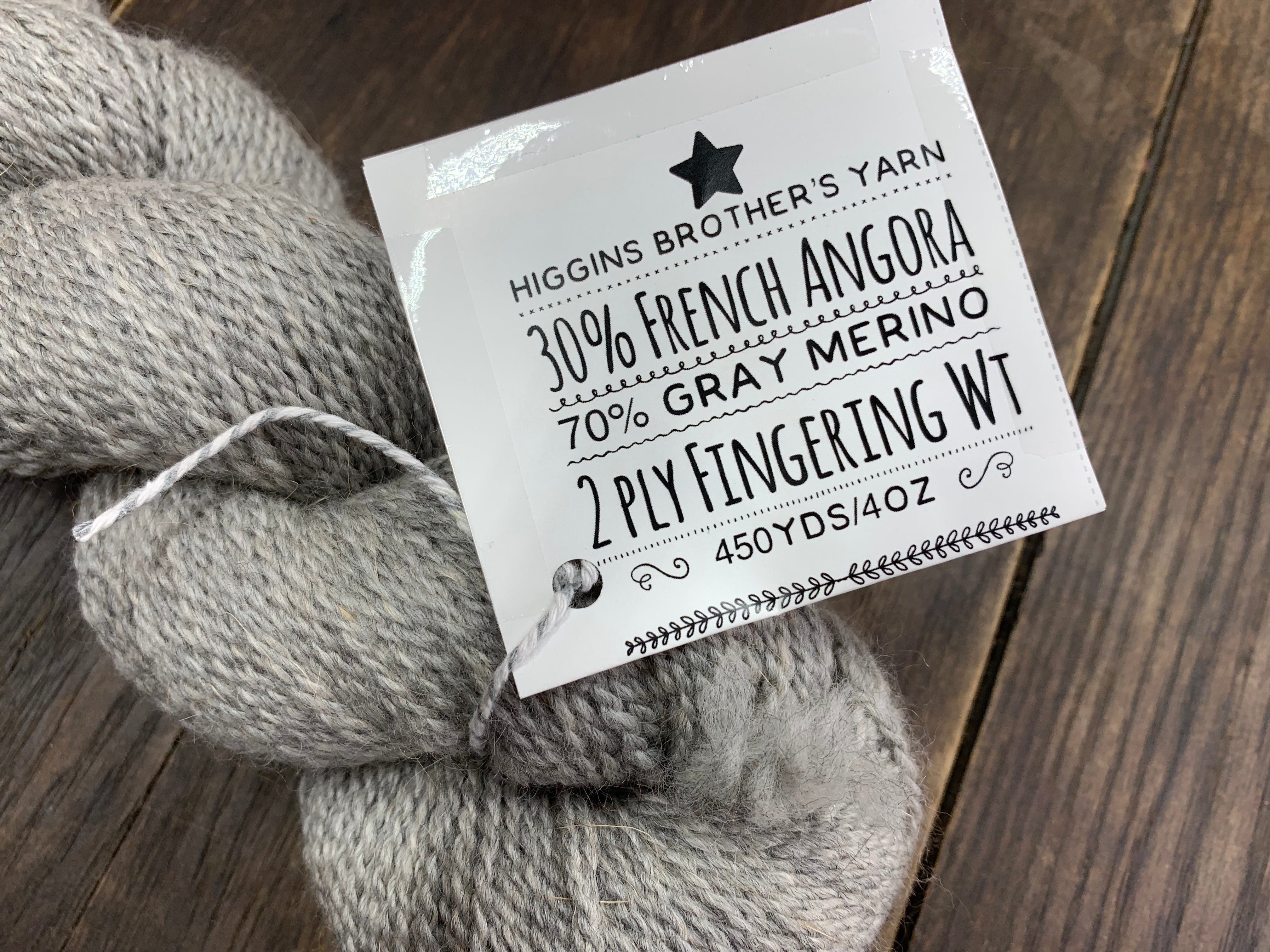 French Angora and Merino Yarn