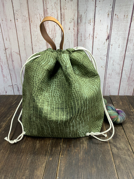 Olive Croco Shweater Bag Sale