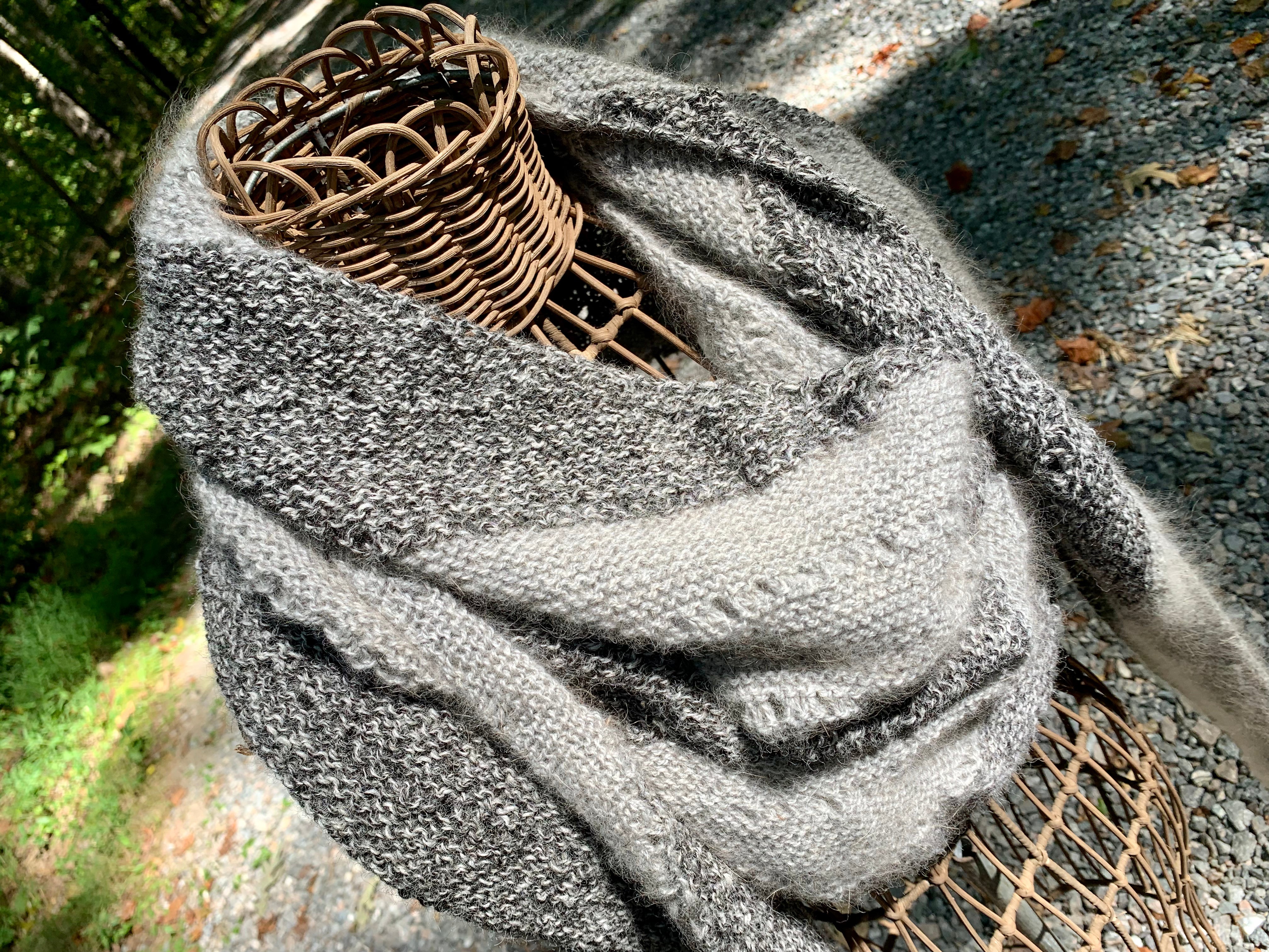 French Angora and Merino Yarn