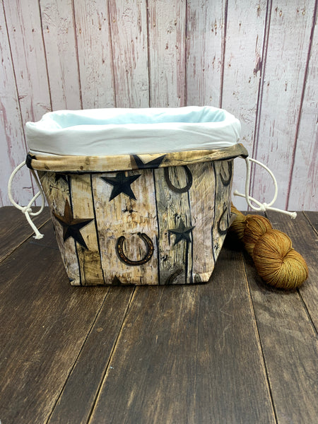 Horseshoe Bucket Bag